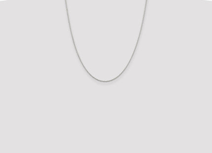 Sterling silver rope link chain, further view