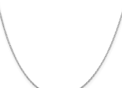 Sterling silver rope link chain, alternate view