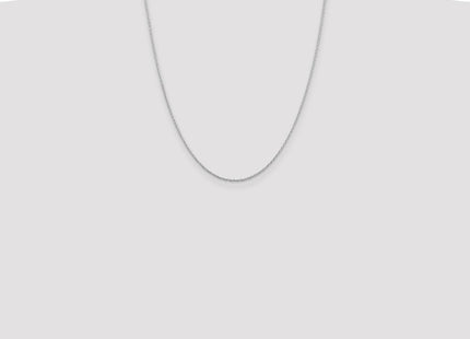 Sterling silver rope link chain, additional view