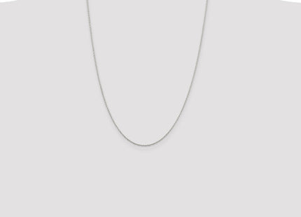 Sterling silver rope link chain