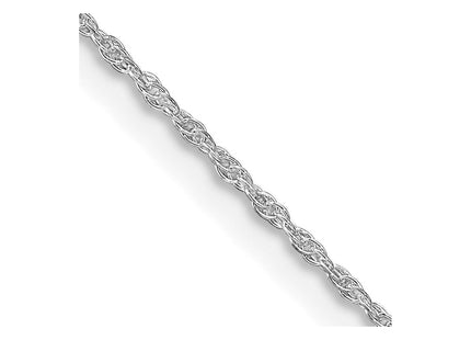 Sterling silver rope link chain