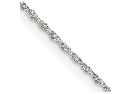 Sterling silver rope link chain