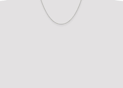 Sterling Silver Diamond-cut Long Link Cable Chain (Style QPE68-18)