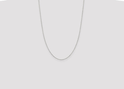 Sterling Silver Diamond-cut Long Link Cable Chain (Style QPE68-24)