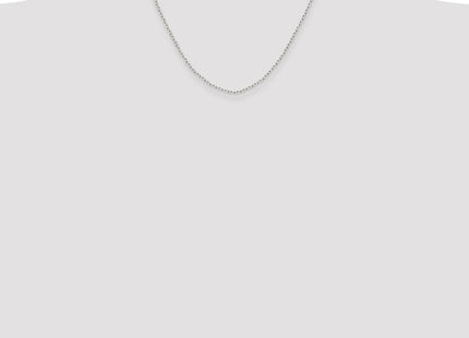 Sterling Silver Diamond-cut Long Link Cable Chain (Style QPE69-18)
