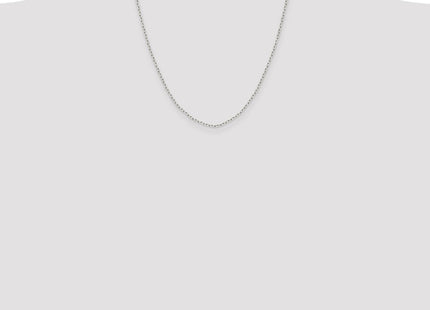 Sterling Silver Diamond-cut Long Link Cable Chain (Style QPE69-20)