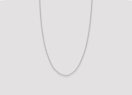 Sterling Silver Diamond-cut Long Link Cable Chain (Style QPE69-26)