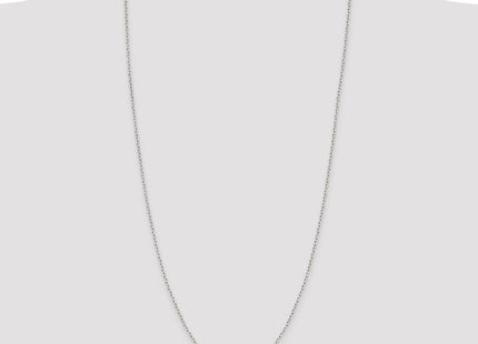 Sterling Silver Diamond-cut Long Link Cable Chain (Style QPE69-30)
