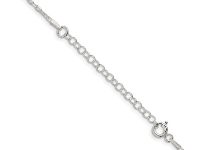 Sterling silver chain, another view