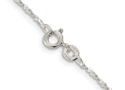 Sterling silver chain, another view