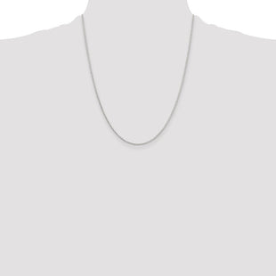 Sterling Silver Diamond-cut Rolo Chain (Style QPE71-22)