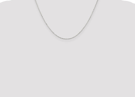 Sterling silver anklet, further view