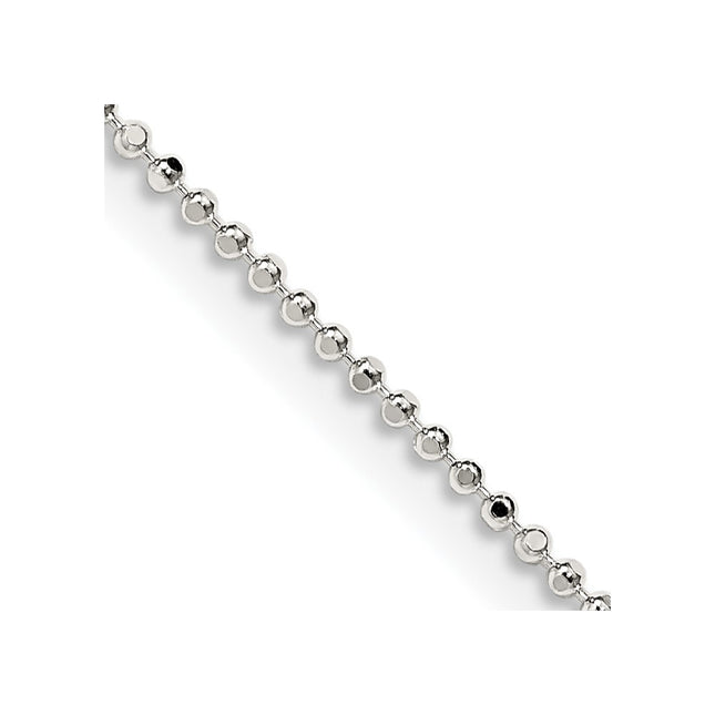 Sterling silver anklet