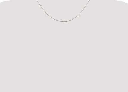 Sterling Silver Flat Link Cable Chain (Style QPE77-16)