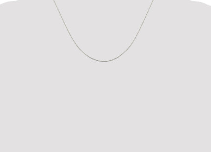Sterling Silver Flat Link Cable Chain (Style QPE77-18)