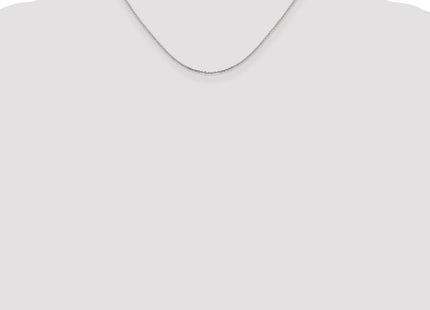 Sterling Silver Diamond-cut Forzantine Cable Chain (Style QPE81-16)