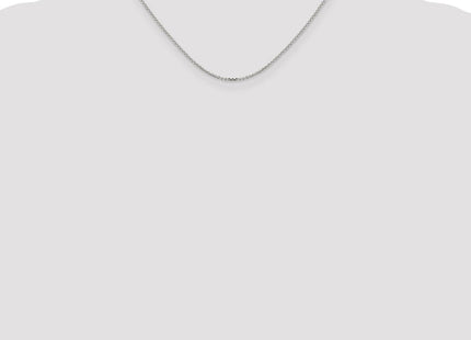 Sterling Silver Diamond-cut Forzantine Cable Chain (Style QPE82-16)