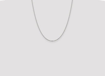 Sterling Silver Diamond-cut Forzantine Cable Chain (Style QPE82-22)