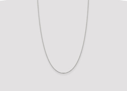 Sterling Silver Diamond-cut Forzantine Cable Chain (Style QPE82-26)