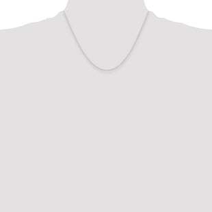 Sterling Silver Forzantine Cable Chain (Style QPE86-18)