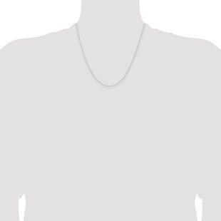 Sterling Silver Forzantine Cable Chain (Style QPE86-20)
