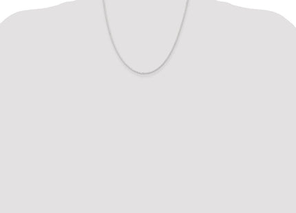Sterling Silver Diamond-cut Forzantine Cable Chain (Style QPE88-20)