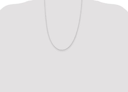 Sterling Silver Diamond-cut Forzantine Cable Chain (Style QPE88-24)