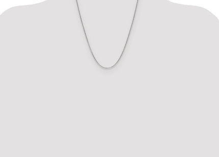 Sterling Silver Diamond-cut Forzantine Cable Chain (Style QPE89-22)