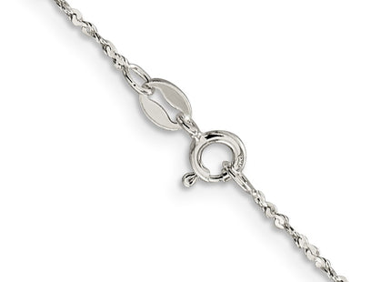Sterling silver chain, another view
