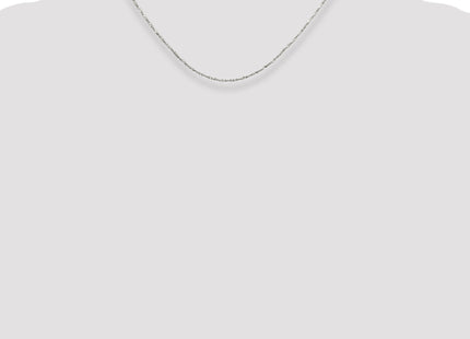 Sterling Silver Twisted Serpentine Chain, 16 x 1.4mm