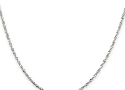 Sterling silver herringbone link chain, alternate view