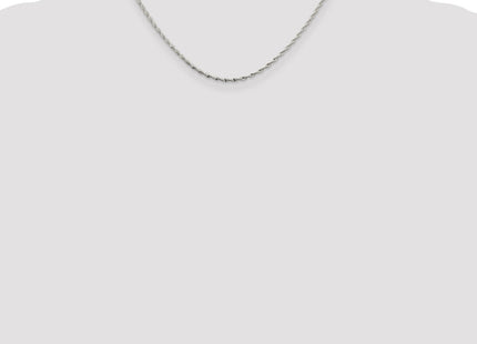 Sterling silver herringbone link chain, additional view