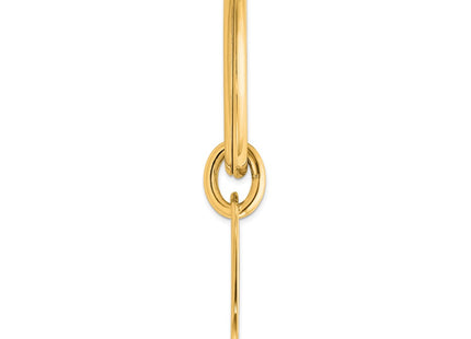 Sterling silver key chain, alternate view