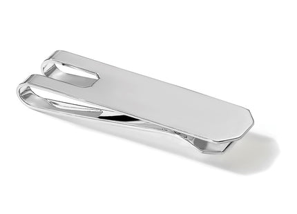 Sterling silver money clip, further view