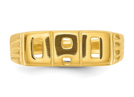 Sterling Silver Rings Style QR1245GP - Classique Jewelry Inc.