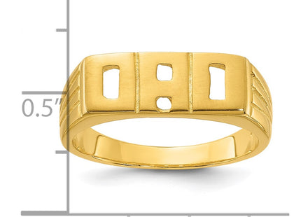 Sterling Silver Rings Style QR1245GP - Classique Jewelry Inc.