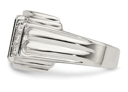 Sterling Silver Rings Style QR1277 - Classique Jewelry Inc.