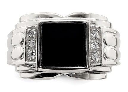 Sterling Silver Rings Style QR1277 - Classique Jewelry Inc.