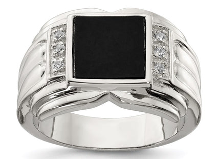 Sterling Silver Rings Style QR1277 - Classique Jewelry Inc.