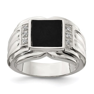Sterling Silver Rings Style QR1277 - Classique Jewelry Inc.