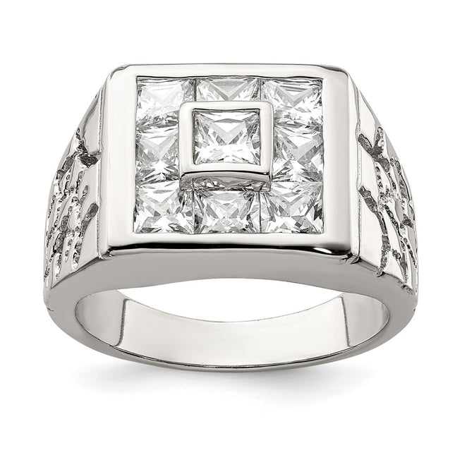 Sterling Silver Rings Style QR1281 - Classique Jewelry Inc.
