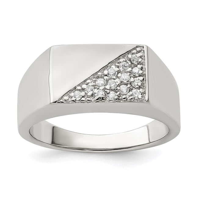 Sterling Silver Rings Style QR1286 - Classique Jewelry Inc.