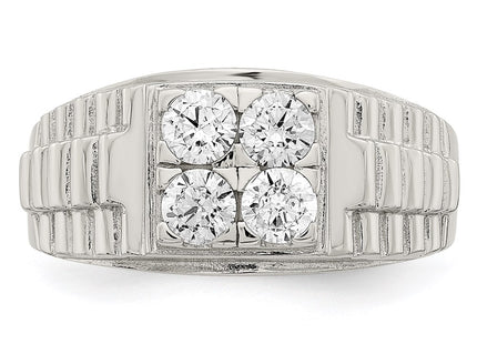 Sterling Silver Rings Style QR1287 - Classique Jewelry Inc.