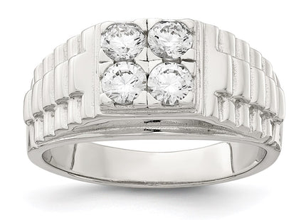 Sterling Silver Rings Style QR1287 - Classique Jewelry Inc.