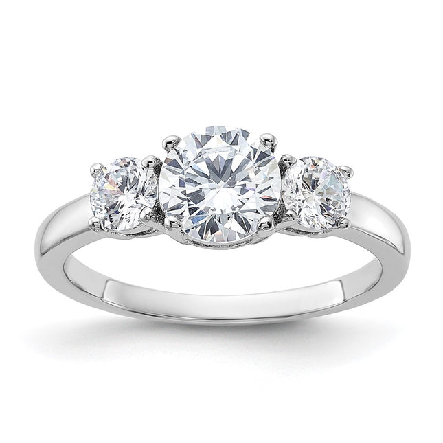 Sterling Silver Rings Style QR1319 - Classique Jewelry Inc.