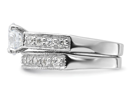 Sterling Silver Rings Style QR1330 - Classique Jewelry Inc.