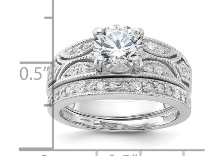Sterling Silver Rings Style QR1332 - Classique Jewelry Inc.