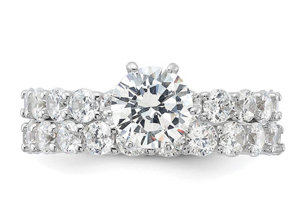 Sterling Silver Rings Style QR1333 - Classique Jewelry Inc.