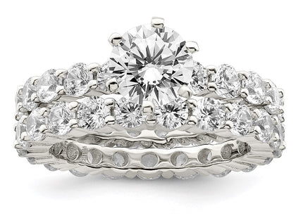 Sterling Silver Rings Style QR1333 - Classique Jewelry Inc.