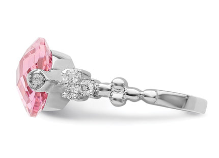 Sterling Silver Rings Style QR1398 - Classique Jewelry Inc.